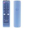 YAREETY Cover di ricambio trasparente per telecomando TV Samsung, cover per telecomando Samsung per Smart TV, universale, in silicone, con cordino