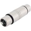 VGOL Adattatore Na3ff XLR Femmina A 3 Pin XLR Femmina 65 * 16 Mm Per Microfono Altoparlante