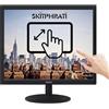 SKitphrati Monitor touch screen 17 pollici 4:3 - 10 punti touch 1280 x 1024 risoluzione 75HZ, HDMI, VGA, tipo B, VESA montaggio a parete, nero