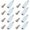 eMagTech 8 Viti Prigioniere Esagonali M4x15+8 Viti Prigioniere Esagonali Per l'installazione Del Supporto Per Monitor VESA Compatibile Con Samsung