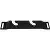 Create idea Staffa Per Montaggio A Parete Per Altoparlante 17x3 Cm Design Semplice Ed Elegante Nero Metallo Resistente Compatibile con Samsung AH61-03768A AH61-02952A HW-E450 HW-D351 HW-D570 HT-WS1G