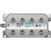 Axing BVE 8-02 Splitter 8 Vie, 5-1006 MHz partitore antenna con connettore F, per digitale terrestre e tv via cavo