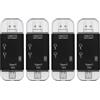 Be In Your Mind 4 Pezzi Da Lettore Di Schede SD/TF OTG Micro SD USB Type-C 6 In 1 Per Computer/PC/laptop