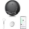 KKSTOTO Smart Tracker Android, Smart Tag Sistema Doppio Ricerca Chiavi Finder Compatibile con Dispositivi iOS Find My/Google Find Hub, Bluetooth Key Tracker per Chiavi, Bagagli, Portafoglio, Bagagli