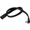 Create idea Cavo di prolunga USB C 2.0 da maschio a femmina a 90 gradi piatto in silicone per computer portatile, telefono, tablet, dispositivo auto