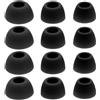VGOL 6 Paia Auricolari In Silicone Compatibile Con Samsung Galaxy Buds 2 Pro Auricolari Di Ricambio Punte Piccolo/Medio/Grande 3 Dimensioni Nero