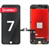 MOBILEX® Display LCD per iPhone 7 (Nero) | Retina Touch Screen 4.7 | Completo di Telaio