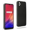 REY Cover in Gel TPU Nera per Oppo REALME C3, Ultra Sottile 0,33 mm, Morbido Flessibile, Custodia Silicone