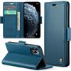 Phernykas Custodia a Libro Portafoglio per iPhone 11 Pro, RFID Magnetica | 3 Slot - Per Pendolarismo, Flip Cover Doppia Fibbia Laterale, Pelle PU Anti-Macchia, Supporto, Lavoro, Telefono Libretto