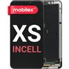 MOBILEX® Schermo Incell per iPhone XS | FHD COF | Display Touch 5,8 | Face ID | True Tone | Completo di cornice
