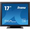 iiyama iiyama ProLite T1731SAW-B1 monitor touch screen 43,2 cm (17) 1280 x 1024 Pixel Nero Single-touch Da tavolo T1731SAW-B1