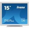 iiyama iiyama ProLite T1531SR-W3 15 1024 x 768Pixel Multi-touch Da tavolo Bianco monitor touch screen T1531SR-W3