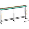 YATINEY Consolle Ingresso con Altezza Regolabile, Tavolo Console con LED | 180 cm Consolle sottile con Stazione di Ricarica, Tavolo da Ingresso Dietro Divano per Corridoio, Soggiorno, XCT26CDBR