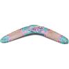 Australian Treasures Legno Boomerang 40 cm, motivo canguro dipinto a mano, decorativo e funzionale, adatto per attività all'aperto