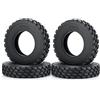 AXspeed 22mm RC gomma ruota pneumatici pneumatici ruota per 1: 14 Tamiya rimorchio trattore camion cingolato auto (22mm)