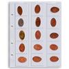 Leuchtturm 338032 Manicotti per Monete Optima 42, 15 Scomparti Trasparenti per Monete Fino a 42 mm di Diametro - Confezione da 5