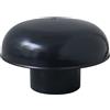 First Plast CDV75A Cappello di Ventilazione Testa Esalatore, senza rete, Ardesia, diametro interno 75 mm