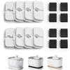 PETLIBRO Filtro Fontanella per Gatti, 8 Filtro di Ricambio per Fontana per Gatti Dockstream PLWF005, PLWF115, PLWF105, Filtro con Filtrazione Verticale per Fontanella Gatto Fontana Gatto