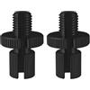 Be In Your Mind 2x Vite Di Regolazione Del Cavo Della Frizione Del Freno M10x1,25 Bullone Di Regolazione Dell'acceleratore Per Motocicletta Bici Scooter ATV Nero