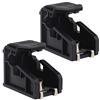 Create idea Clip Di Montaggio Per Faro Da 2 Pezzi Compatibile Con Volkswagen Polo Staffa In Plastica 2009-2018 6R0941511 -Nero