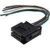 ECSiNG Connettore Cablaggio Fanale Posteriore Per Auto 6 Pin Cablaggio Luce Posteriore Spina Femmina 11 Cm 6Q0937702 Compatibile Con Audi A1 2010-2018 Q3 2011-2018 Q5