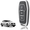 TOOMUME Cover Chiave Auto per Ford Mondeo MK5 Fiesta Kuga Focus MK3 S-Max | Silicone Morbido, Antiurto, Anticaduta, Antigraffio, Custodia Protettiva Chiave per Galaxy Mustang Ka Puma Ecosport Edge