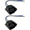 Be In Your Mind Cablaggio Connettore Presa Fendinebbia H8 H11 2x 3D0941165A Compatibile Con VW 2 Pin