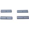 SUZWELT 4 pezzi compatibili con Fiat Punto DOBLO MULTIPLA guida finestra binario clip plastica porta vetro bordo slot 7775575 12-18 500 500c si adatta a sinistra o destra (422)