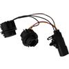 eMagTech 4 Pin Connettore A 15 Mm Per Auto Portalampada A LED Cablaggio Portellone Posteriore Gruppo Luci Per Auto Portalampada Compatibile Con Ford Fiesta 2112572