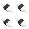 ECSiNG Adattatore Per Ugello Per La Pulizia Del Parabrezza Dell'auto 4 Pezzi 3B0955665C Compatibile Con VW Compatibile Con Audi