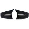 KYYET Copri specchietti retrovisori esterni, copri specchietti retrovisori di ricambio per F20 F21 F87 M2 F23 F30 F36 X1 E84 -M Style (nero lucido)