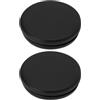 ECSiNG 2 Pezzi Passacavo per tergicristallo Posteriore Auto Coperchio di Tenuta Tappo per Foro in Gomma per tergicristallo Posteriore Auto Compatibile con Golf MK3 MK4 MK5, Nero