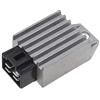 Be In Your Mind Raddrizzatore Regolatore Di Tensione 12V 4 Pin Compatibile con GY6 50cc 125cc 150cc Motore Ciclomotore Scooter ATV Gokarts Buggy Dirt Bikes