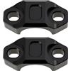 Be In Your Mind 2x Morsetto Per Cilindro Principale Frizione Freno Nero Da 7/8 22 Mm In Alluminio Per Manubrio Moto Da 22 Mm