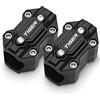 NOHEEU Per Triumph Tiger 800 900 GT PRO Rally Explorer 1200 1200 XCA 1050i 955i 800 XC Motore Del Motociclo Di Protezione Paraurti Blocco Di Protezione Barre(Nero)