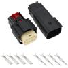 ECSiNG 1 Set Di Connettori Per Cavi A 8 Pin Connettori Per Lampade Per Autoveicoli Modello MX150 Connettori Maschio Femmina A 8 Pin Con Terminali Compatibile Con Molex