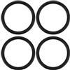 LT Easiyl 4 Pezzi Guarnizioni O-ring Per Tubo Di Riempimento Olio Per Auto N90466301 163480 074115308E Compatibile Con VW T4