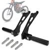 AnXin Pedane posteriori per bici da sporcizia elettrica per moto poggiapiedi per passeggero CNC per Surron Sur Ron Light Bee S/X X160 X260