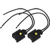 ECSiNG 2 Cavi Per Cablaggio Connettore A 2 Pin AE8T10300AA Compatible Con Ford Alternatore