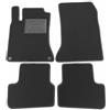 ASC Tappetini Auto Compatibili con Mercedes Classe A III Serie W176 2012-2019, Moquette con Bordo Antiscivolo, Battitacco in Gomma