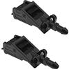 VGOL 2pcs Ugelli Lavavetri Tergicristallo Anteriori Per Auto 6RD955985 6E0955985A Getto Spray Tergicristallo Compatibile Con Golf Compatibile Con Bora MK4 Compatibile Con Passat B5 Polo