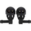 LT Easiyl 2 Ugelli Per Liquido Lavavetri 6438AV 6438E6 Compatibile Con PEUGEOT 206 + CC SW
