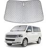 YGYQZ Parasole Auto per VW T5 T6 Parabrezza Anteriore Interno Auto | Vestibilità Precisa, 6 Strati, Termica, Privacy, Pieghevole