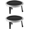 LT Easiyl 2 Pezzi Pulsante Interruttore Aria Condizionata Posteriore Per Auto Parte Di Ricambio 7N0907049C Compatibile Con Seat Alhambra 2011-2016