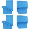 LT Easiyl 2 Set Di Strumenti Di Montaggio E Smontaggio Del Blocco Di Supporto Della Cinghia Elastica Dell'auto Kit Di Strumenti Di Montaggio E Smontaggio Della Cinghia In Nylon A Forma Di V Blu