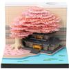 Generic Calendario 2027 con albero 3D, calendario 2027, blocco note 3D a strappo | Modello ad albero, calendario 2027 con calendario da 52 settimane, display da tavolo, pagine a strappo, blocco note