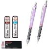 rOtring Tikky - Set di matite meccaniche, ricariche da 0,7 mm, 0,5 mm, gomma da cancellare con fiori di orchidea