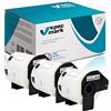 specmark 3 rotoli di etichette singole compatibili con Brother DK-11209 62 mm x 29 mm 800 etichette per tutte le stampanti di etichette QL QL-570 QL-700 QL-800