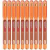 Sharpie Newell Brands Paper Mate InkJoy - Set di 10 penne a inchiostro gel con cappuccio, colori assortiti, punta media da 0,7 mm, per adulti (arancione)