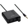 InLine® 33057I Amplificatore per cuffie stereo mobile, con potenziamento dei bassi, jack da 3,5 mm, 1x IN, 2x OUT